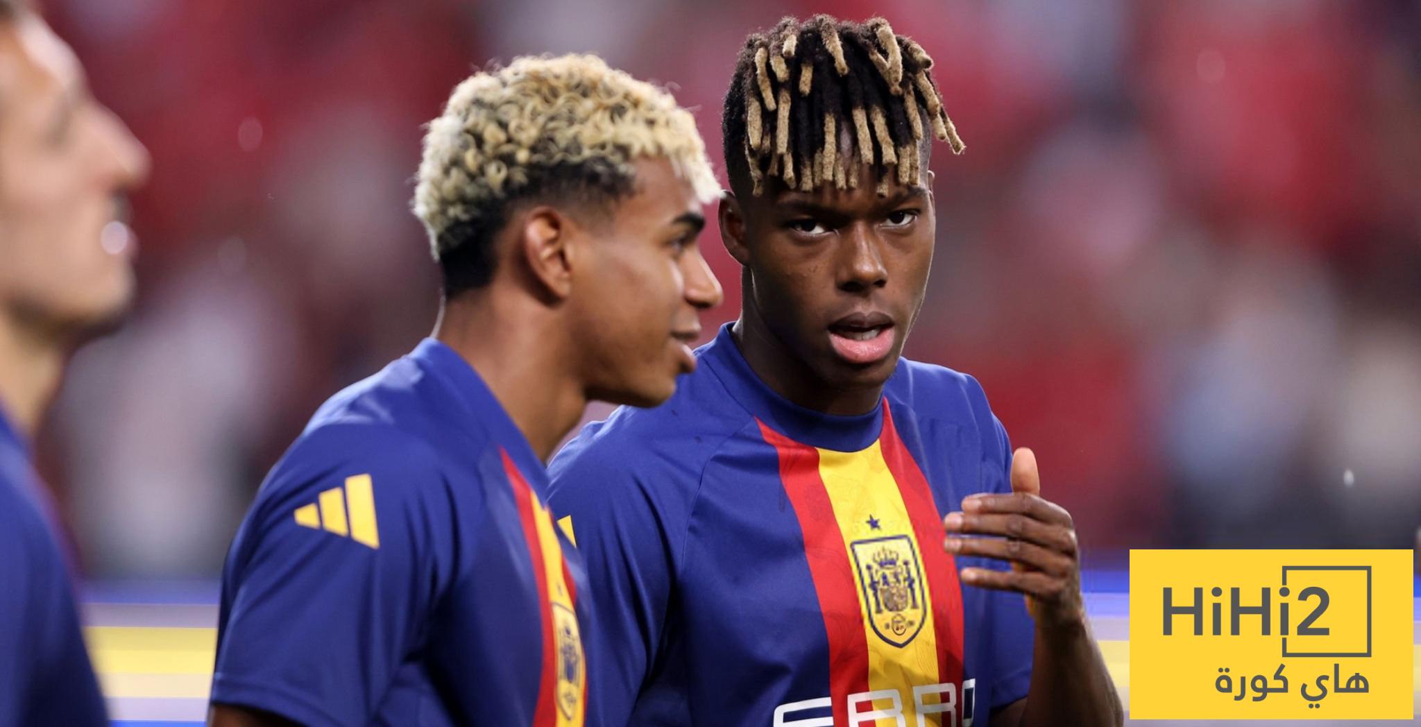 اسبانيا 11 – 0 بدون لامين يامال ونيكو ويليامز