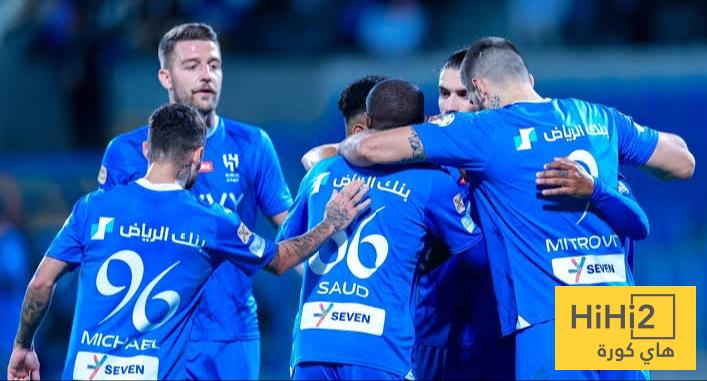 الهلال يفقد رباعي الفريق أمام الاتفاق