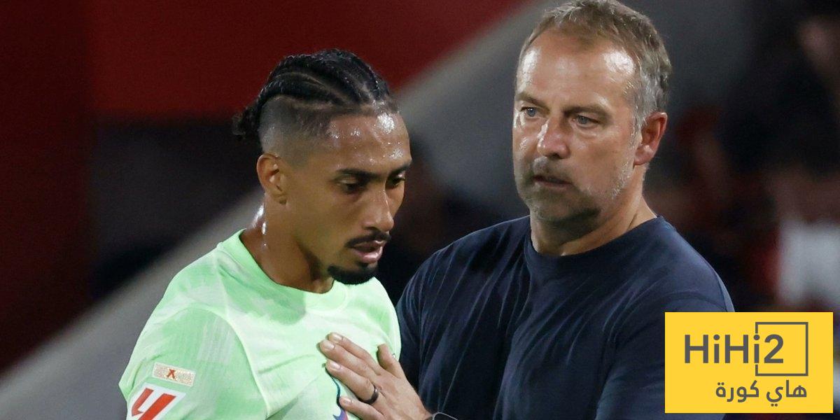 موقف رافينيا وفيران توريس من المشاركة ضد أولمبياكوس