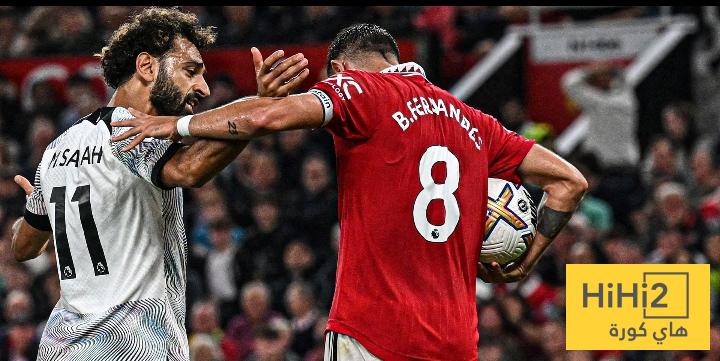 صلاح يهدر هدفا محققا أمام مانشستر يونايتد