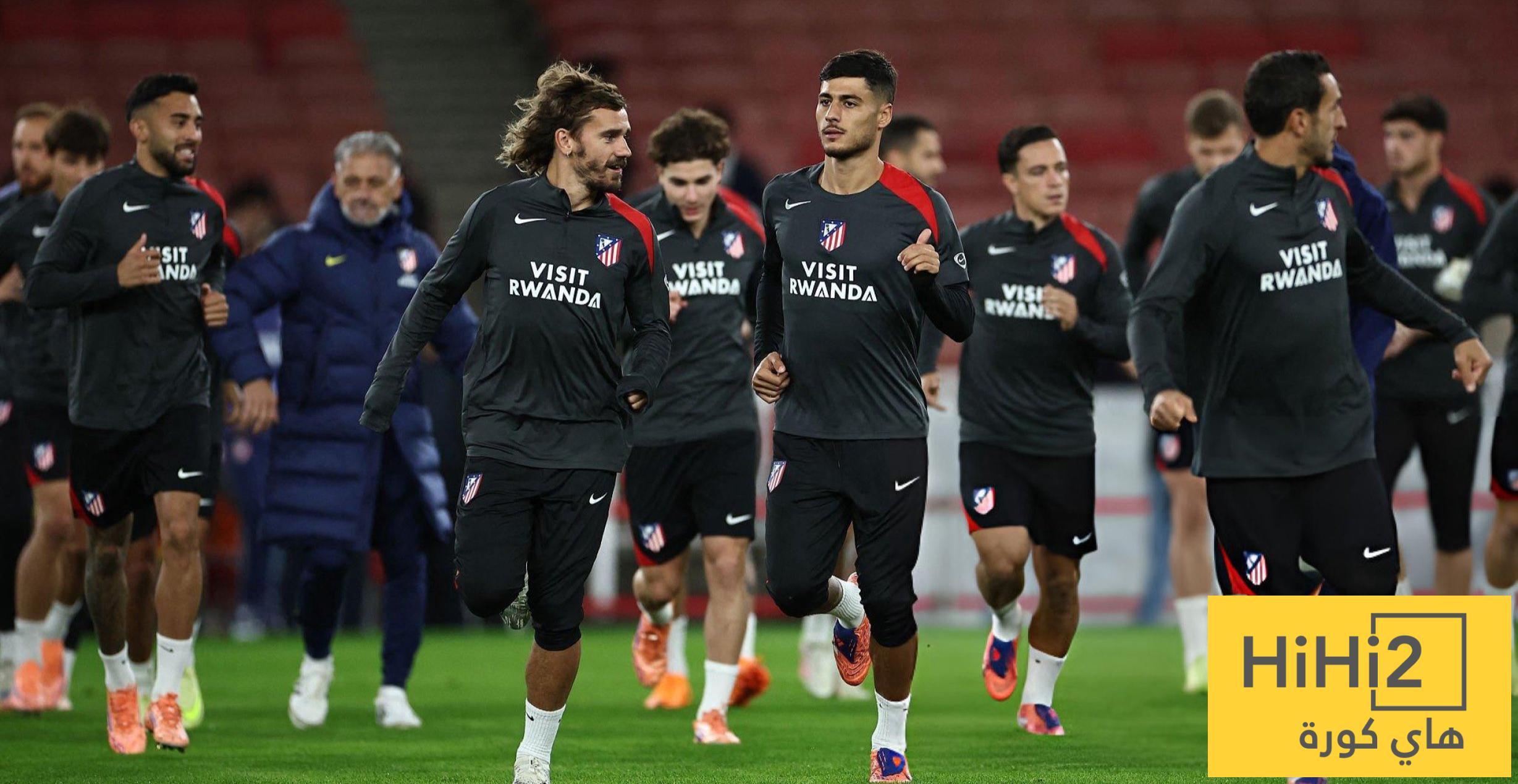 أتلتيكو مدريد يقدم شكوى رسمية ضد أرسنال