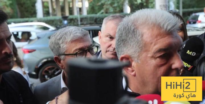 تعليق لابورتا قبل مواجهة اولمبياكوس