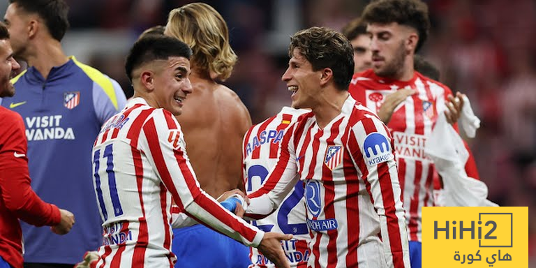 تشكيلة اتلتيكو مدريد الرسمية امام ريال بيتيس
