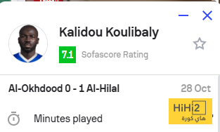 تقييم كاليدو كوليبالي في الشوط الأول 4 تقييم كاليدو كوليبالي في الشوط الأول 3