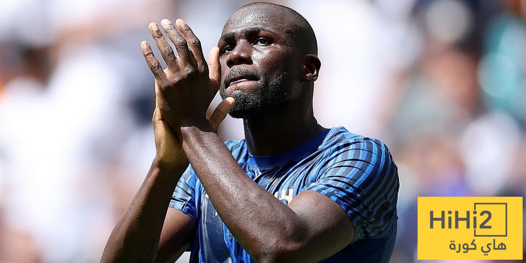 كم مرة طُرد كوليبالي بقميص الهلال ؟