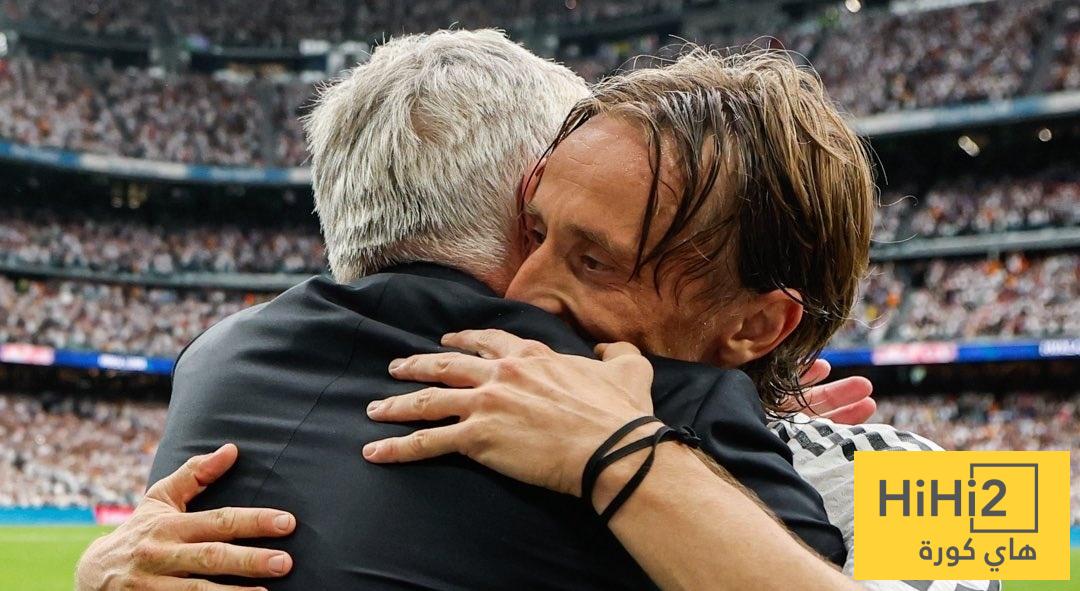 تصريح قوي من أنشيلوتي عن مودريتش