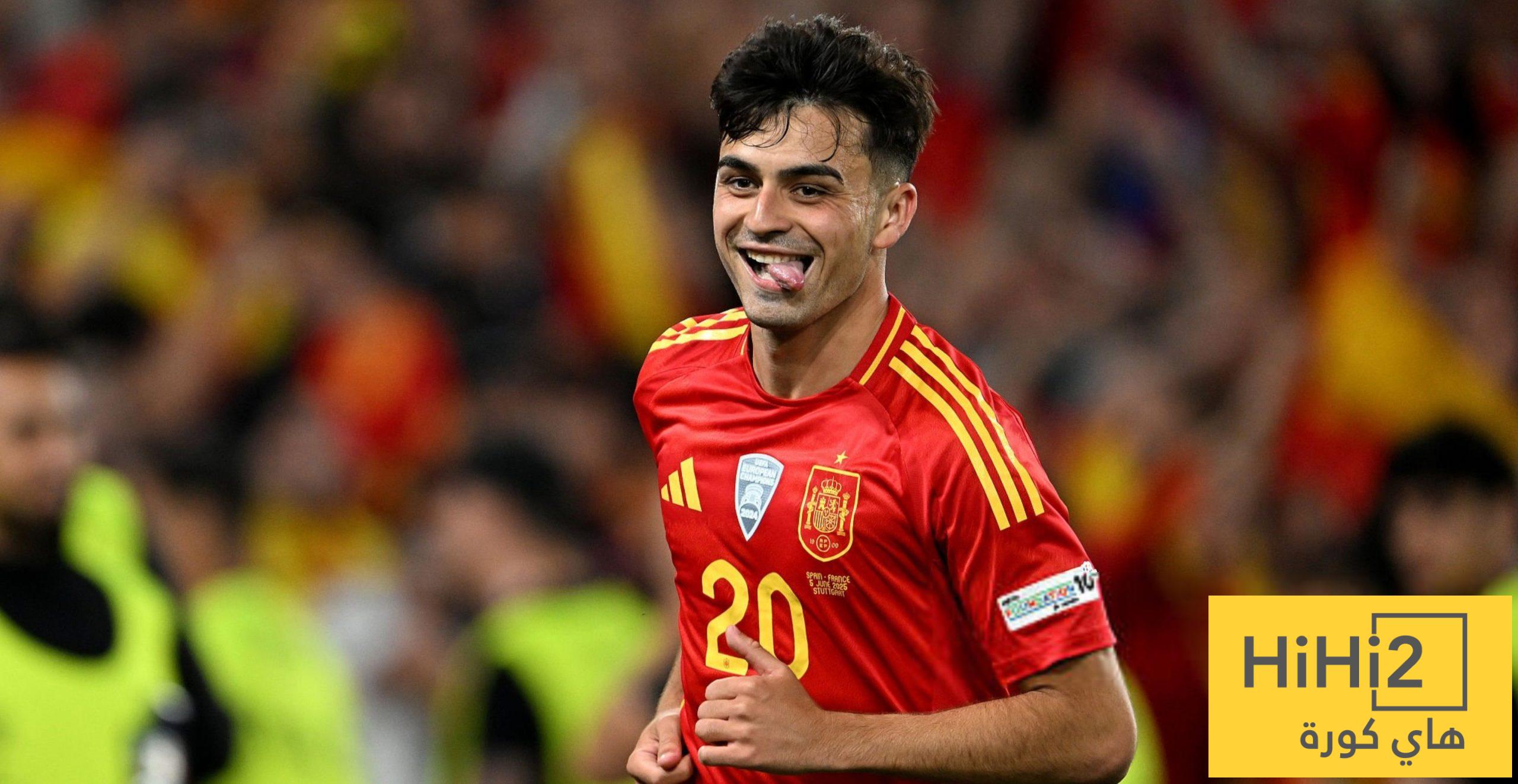 بيدري يحتفظ بقميص مبابي !