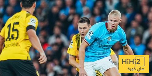 بروسيا دورتموند دائم التقدم على مانشستر سيتي