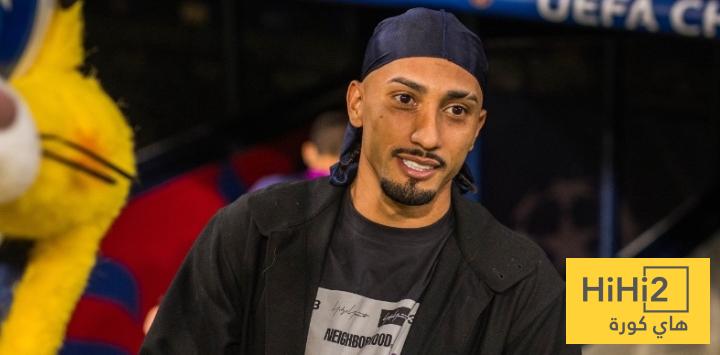 أول مباراة لـ رافينيا بعد العودة من الإصابة