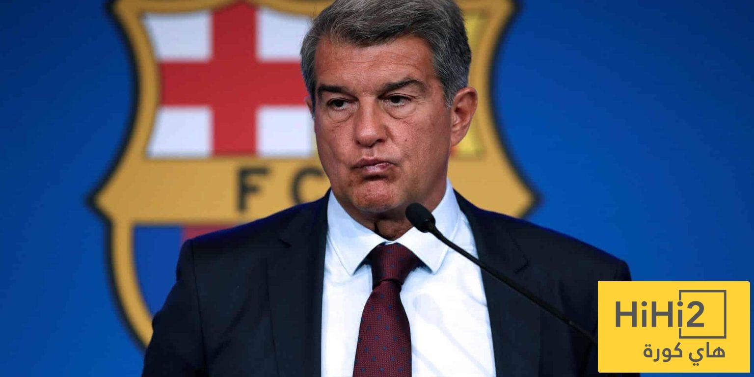 لابورتا يوضح موقف برشلونة من شرط “اليويفا” بشأن الكامب نو