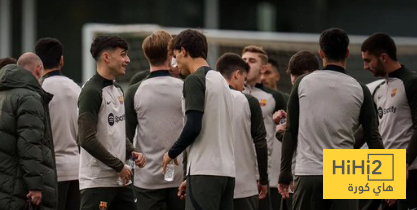 أخبار سعيدة في تدريبات برشلونة