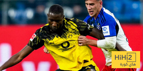 إحصائيات مباراة بوروسيا دورتموند وهامبورغ