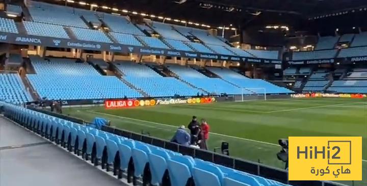 صور.. ملعب سيلتا فيغو في أتم الجاهزية للقاء برشلونة