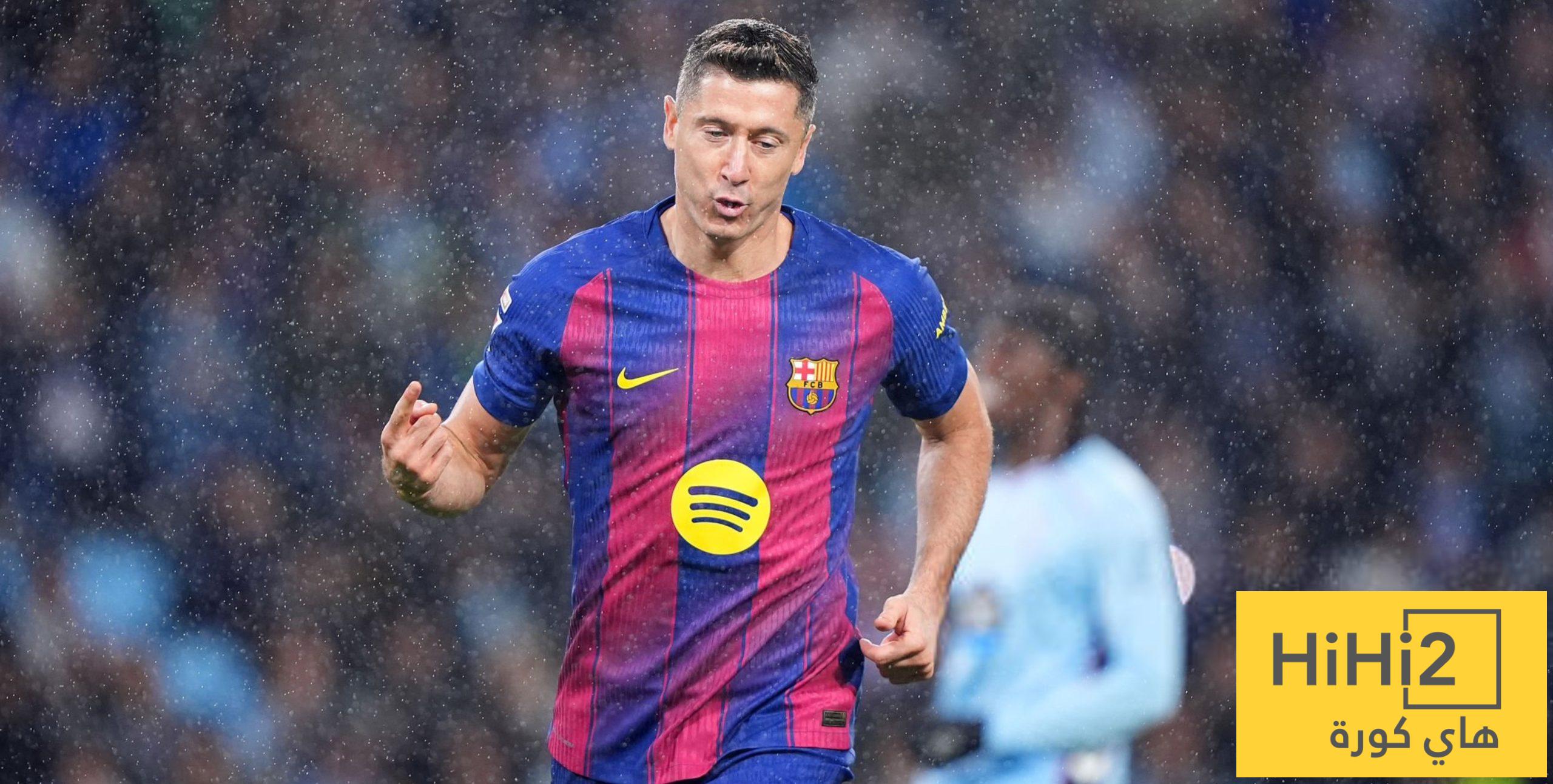 عدد أهداف روبرت ليفاندوفسكي أمام سيلتا فيغو