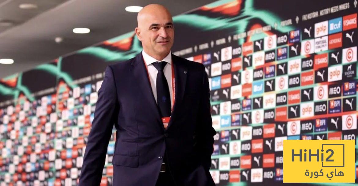 مارتينيز : تركيزنا على التأهل لكأس العالم وليس وداع رونالدو