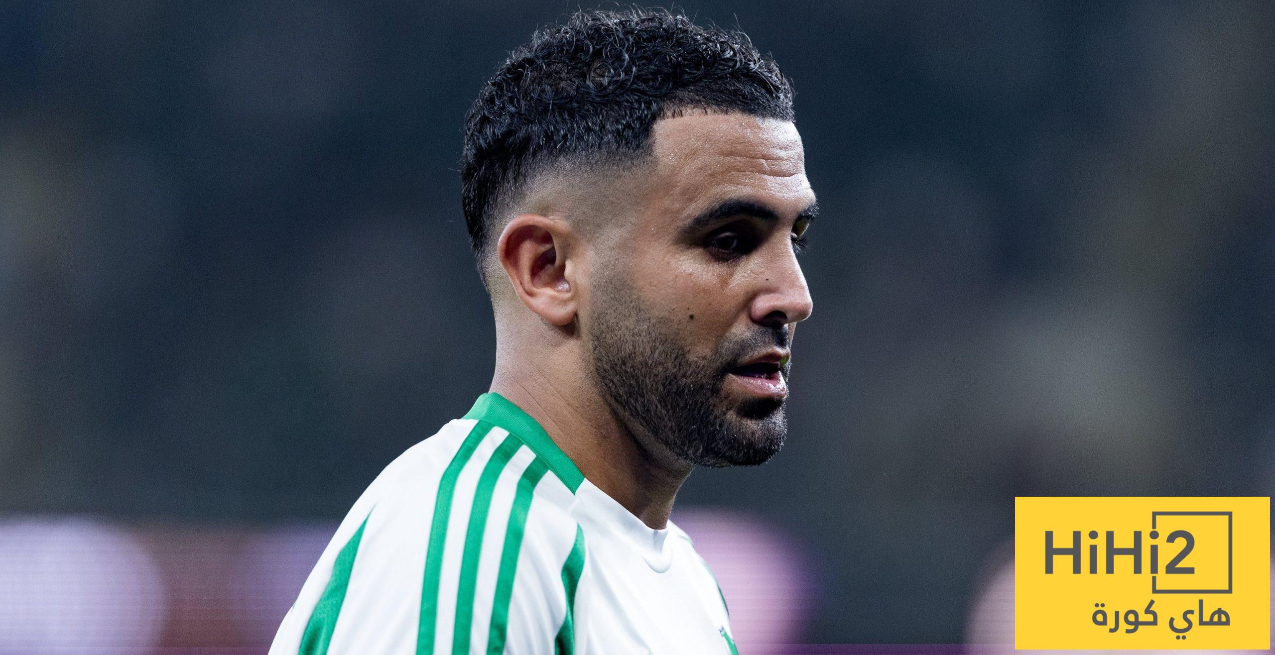 سبب غياب محرز عن تدريبات المنتخب الجزائري