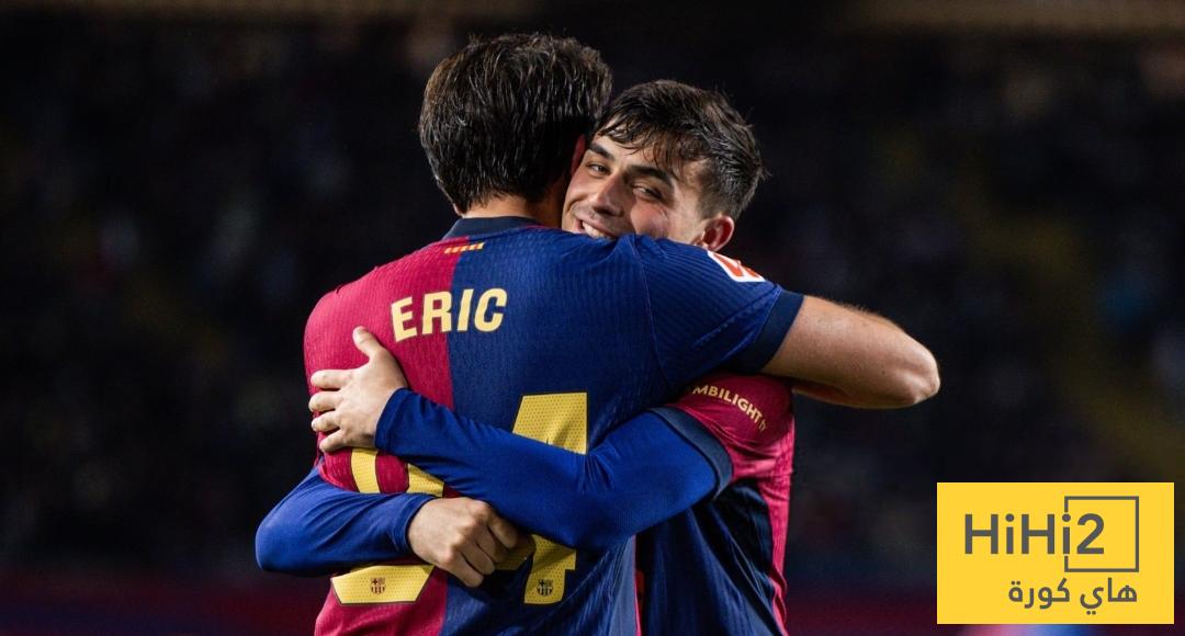 تصريح قوي من بيدري عن إريك غارسيا