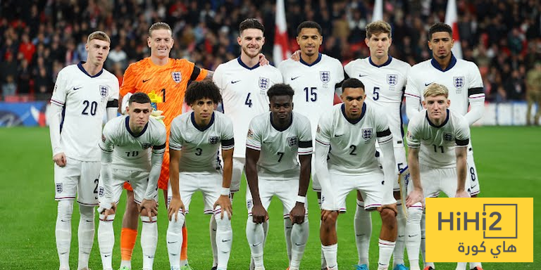 تشكيلة انجلترا الرسمية امام صربيا