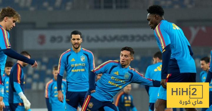 منتخب إسبانيا يختتم استعداداته للقاء جورجيا