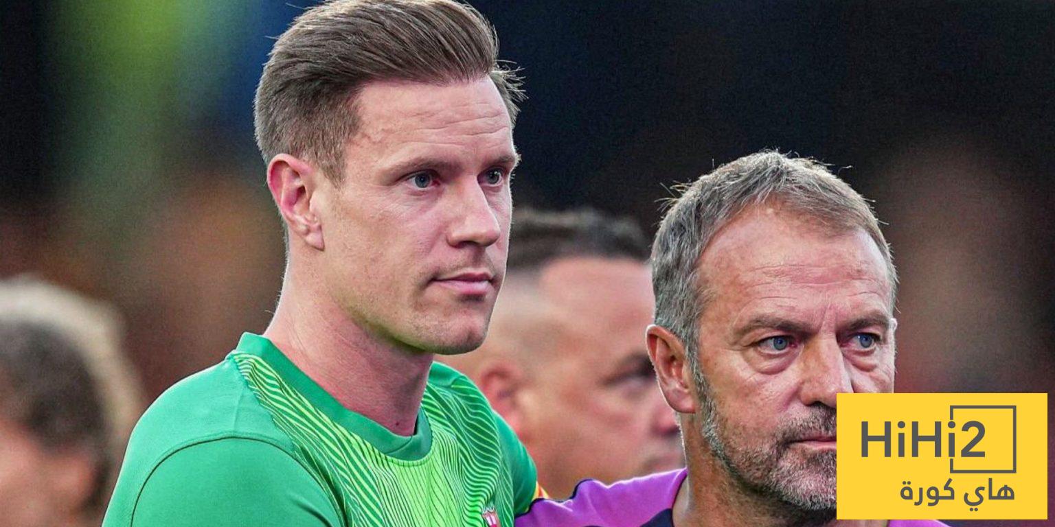 موقف تير شتيغن من اهتمام بشكتاش