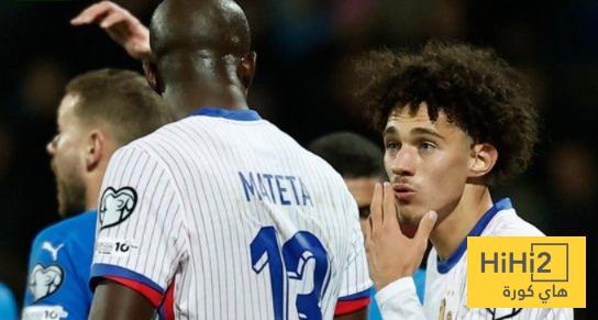 فرنسا تضرب أذربيجان بثلاثية في الشوط الاول