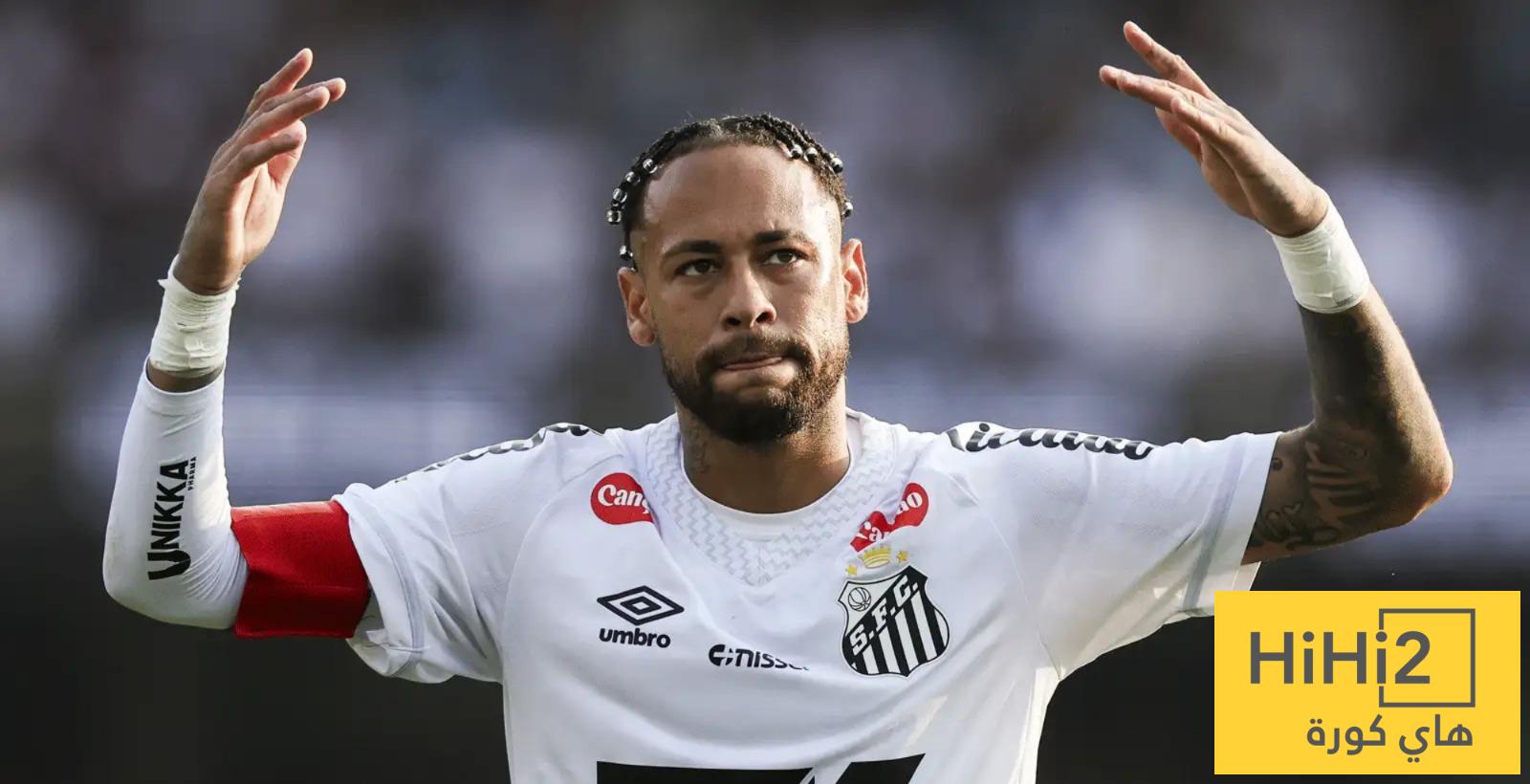 السبب الحقيقي وراء تفكير نيمار بمغادرة سانتوس في يناير