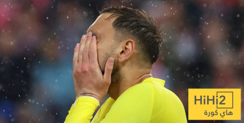 دوناروما يعبر عن غضبه بعد الخسارة من النرويج