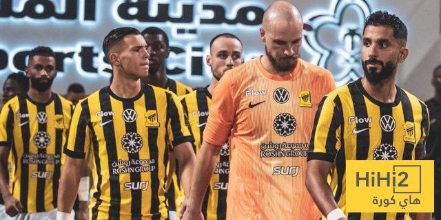 اختبارات فنية تحدد جاهزية لاعب الاتحاد