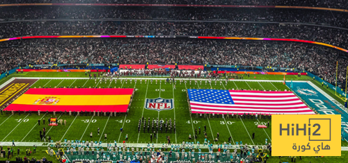 تجربة كرة القدم الأمريكية تثبت نجاحها في البرنابيو !