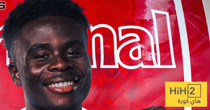 بعد اقتراب تمديد عقده.. أرقام ساكا مع أرسنال