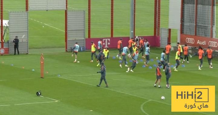 حصة تدريبية للبايرن بحضور الجماهير