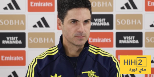 أرتيتا : نسعى لعودة المصابين قبل مواجهة توتنهام