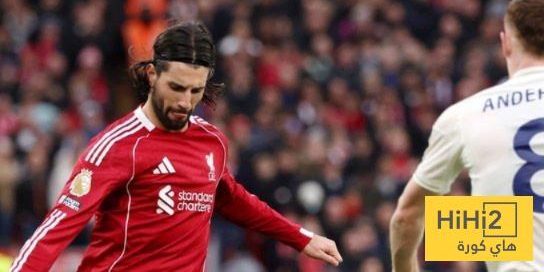 احصائيات الشوط الاول من مباراة ليفربول و نوتينغهام