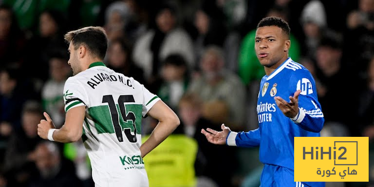 شوط سلبي بين ريال مدريد و اليتشي