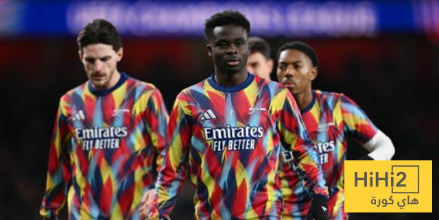 بعد خروجه.. أرقام ساكا في مباراة البايرن بعد خروجه.. أرقام ساكا في مباراة البايرن