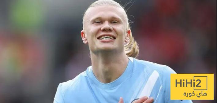 ملخص ما قدمه هالاند في الدوري الانجليزي هذا الموسم