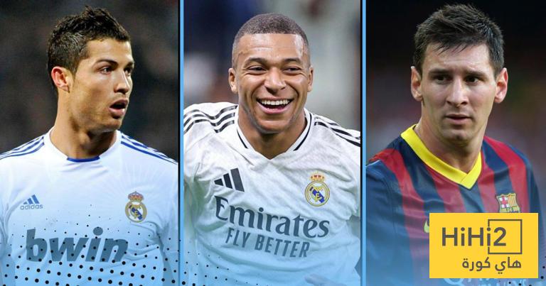 ثلاثي مدريد يكتسح الأرقام في أوروبا ويتفوق على ميسي