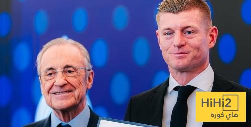 كلمة بيريز في حفل تكريم توني كروس