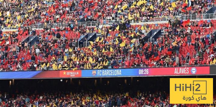 عدد الحضور الجماهيري في الكامب نو أمام ألافيس