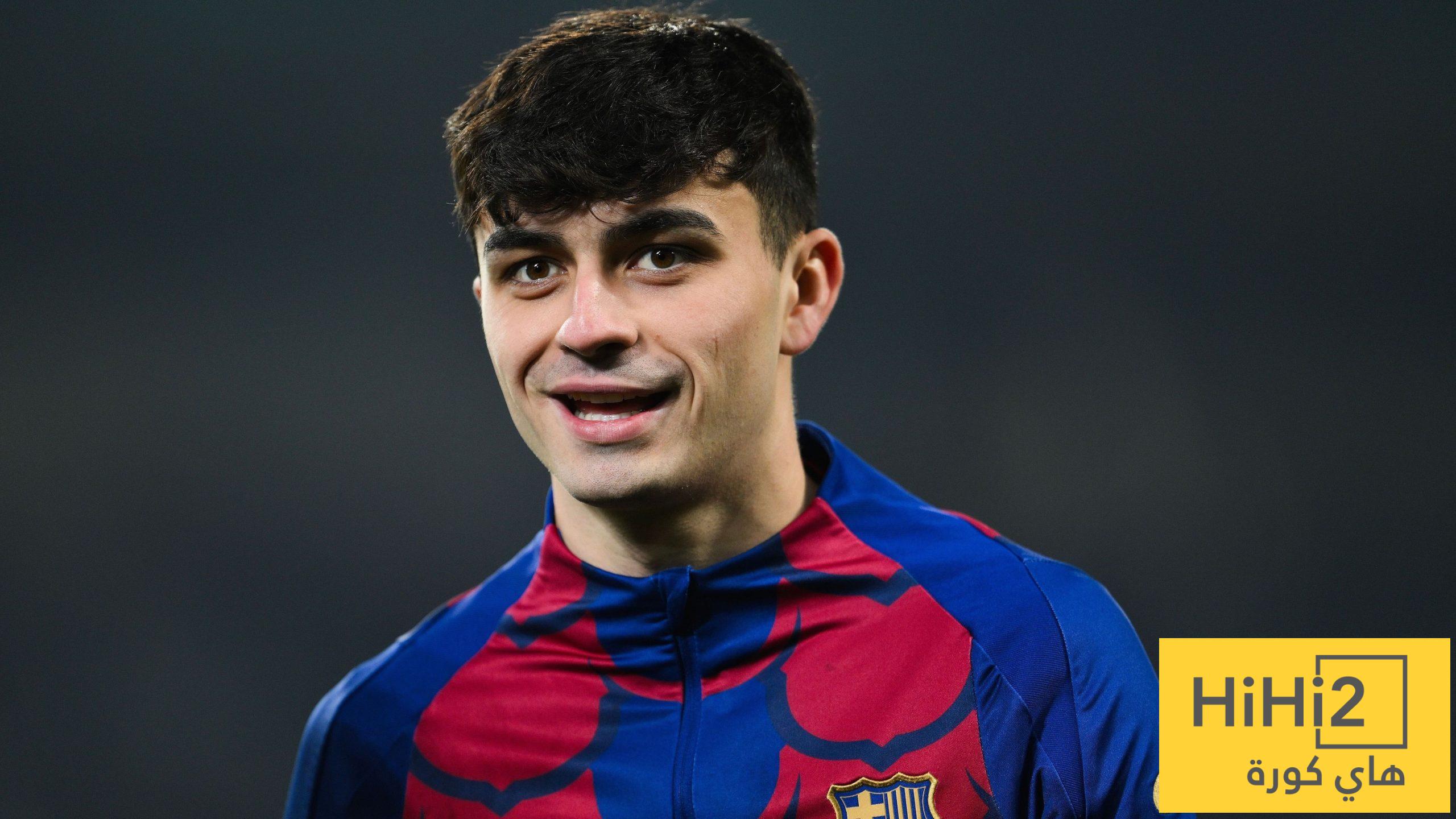 موقف بيدري من المشاركة أساسيًا أمام أتلتيكو مدريد