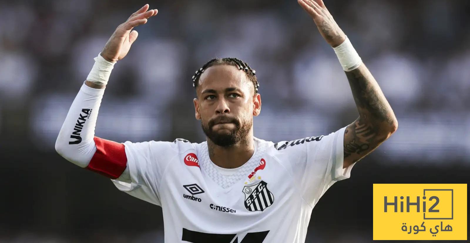 نيمار يعود للتألق مع سانتوس