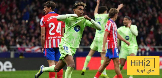 نتائج آخر خمس مباريات بين برشلونة وأتلتيكو مدريد