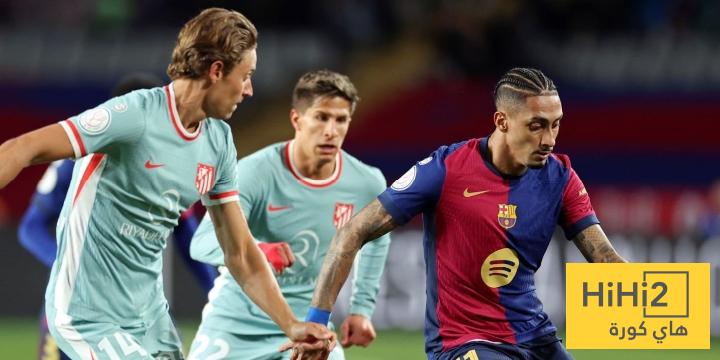 نتائج أتليتكو مدريد في الليغا هذا الموسم