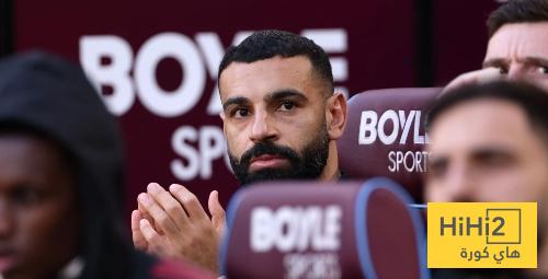 صلاح احتياطيا للمرة الثانية على التوالي