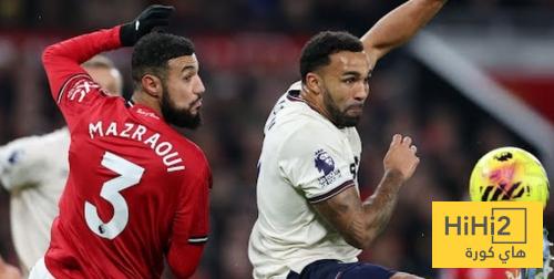 التعادل يحسم الشوط الاول من مباراة مانشستريونايتد ضد وست هام