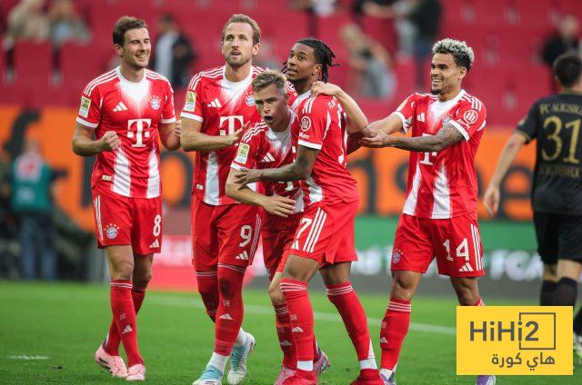 نتائج آخر خمس مباريات بين بايرن ميونيخ وشتوتغارت نتائج آخر خمس مباريات بين بايرن ميونيخ وشتوتغارت