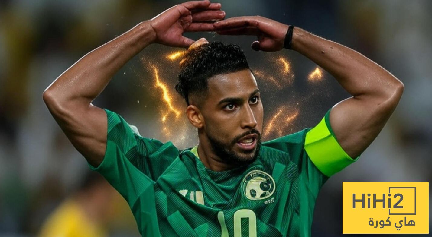 سالم الدوسري أول من يفعلها مع المنتخب السعودي !