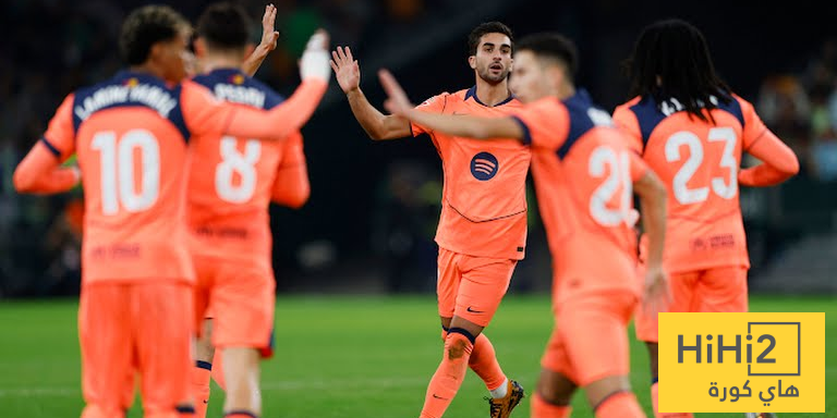 برشلونة يقسو على بيتيس في الشوط الاول