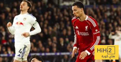 ترتيب الدوري الانجليزي بعد تعادل ليفربول مع ليدز يونايتد