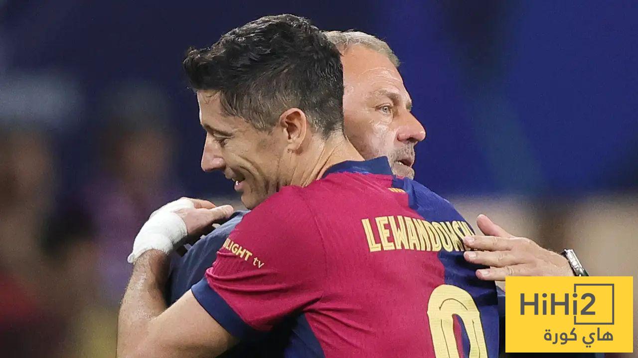 لفتة جيدة من فليك تجاه ليفاندوفسكي